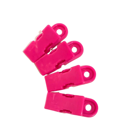 PRENDEDOR DE CHUPETA - 4 UNIDADES - PINK