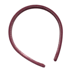 TIARA RETA FINA AVELUDADA - ROSÉ- 1 UNIDADE - comprar online