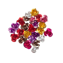 FLOR ALUMÍNIO COLORIDA - 10MM - 20 UNIDADES