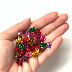 FLOR ALUMÍNIO COLORIDA - 10MM - 20 UNIDADES - comprar online