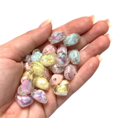 MIÇANGA PULSEIRA CORAÇÁO CANDY IRISADO- 17MM- 20 GRAMAS - comprar online