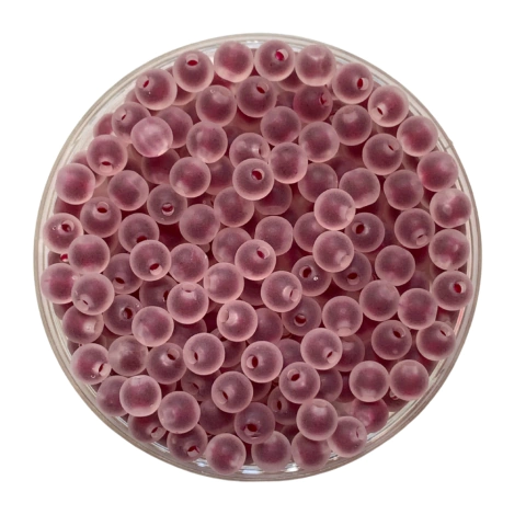 MIÇANGA TRANSLÚCIDA ROXO- 8MM - 20 GRAMAS