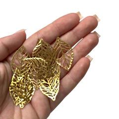 FOLHA ARAMADO DOURADA - 5 UNIDADES - comprar online