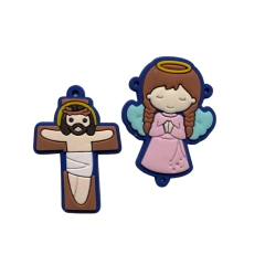 APLIQUE RELIGIOSO AZUL MARINHO EMBORRACHADO - 2 UNIDADES