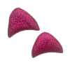 APLIQUE ORELHA GLITTER PINK - 2 UNIDADES