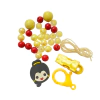 KIT PRENDEDOR DE CHUPETA PRINCESA BELA - 1 KIT