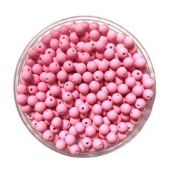 MIÇANGA BOLA EMBORRACHADA ROSA - 8MM - 20 GRAMAS