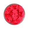 APLIQUE FLOR MARGARIDA TECIDO ROSA NEON - 50 UNIDADES