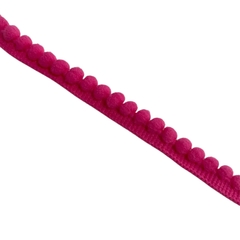FITA POMPOM 5MM - PINK - 50CM na internet