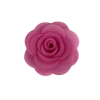 FLOR ORGANZA (VOIL) PINK - 6CM - 1 UNIDADE