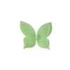BORBOLETA ORGANZA (VOIL) VERDE - 1 UNIDADE