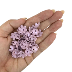 FLOR ARAMADO LILÁS IRISADA - 15MM - 10 GRAMAS - comprar online