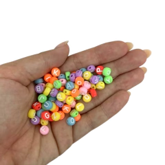 MIÇANGA ALFABETO REDONDA COLORIDA - 4X7MM - 20 GRAMAS - comprar online