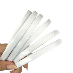 TIARA YAMA ABS DENTINHO BRANCA - 6 UNIDADES na internet