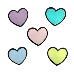 APLIQUE CORAÇÃO AMARELO CANDY ADL - COLEÇÃO SONHE - 5CM - 1 UNIDADE na internet