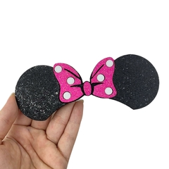 APLIQUE ORELHA MINNIE LONITA ROSA - 5,5X15CM - 1 UNIDADE - comprar online