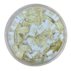 ETIQUETA UNIVERSAL DOURADA 10X20MM - 100 UNIDADES - comprar online