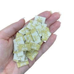 ETIQUETA UNIVERSAL DOURADA 10X20MM - 100 UNIDADES na internet