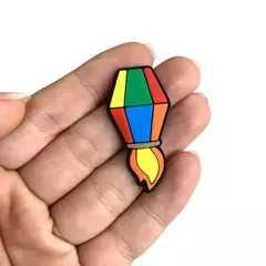 APLIQUE BALÃO EMBORRACHADO YAMA - SÃO JOÃO - 4CM - 2 UNIDADES na internet