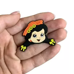 KIT APLIQUE CAIPIRA CHAPÉU COLORIDO EMBORRACHADO YAMA - SÃO JOÃO - 3,5CM - 4 UNIDADES - comprar online