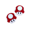 APLIQUE SUPER MARIO COGUMELO VERMELHO EMBORRACHADO - 3,5CM - 2 UNIDADES