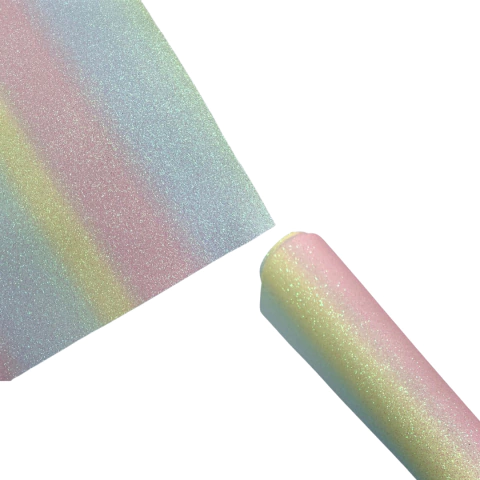 LONITA ARCO ÍRIS CANDY GLITTER FINO - 25X40CM - 1 FOLHA