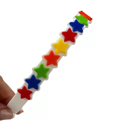 BOX TIARA APLIQUE ESTRELA ACRÍLICO ADL - 5 UNIDADES - 37x2CM - comprar online