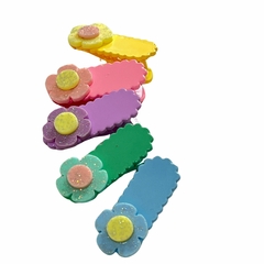 KIT FLOR GLITTER CANDY - 2cm - 5 CORES - 5 UNIDADES - ACRÍLICO - comprar online