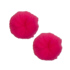 POMPOM 7CM ROSA CHICLETE (COR 65) - 2 UNIDADES