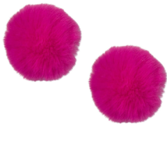 POMPOM 7CM PINK (COR 61) - 2 UNIDADES