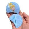 APLIQUE ORELHA PRINCESAS ACRÍLICO ADL - CINDERELA - 5CM - 1 PAR