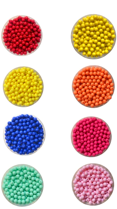 MIÇANGA PULSEIRA BOLA AZUL ROYAL - 8MM - 20 GRAMAS na internet