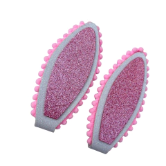 APLIQUE ORELHA COELHO BIG EVA GLITTER ADL - PÁSCOA - 13CM - 1 PAR na internet