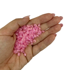 MINI FLOR CURVADA ARAMADO ROSA - 6MM - 20 GRAMAS - comprar online