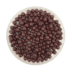 MIÇANGA PULSEIRA BOLA MARROM ESCURO - 8MM - 20 GRAMAS - comprar online