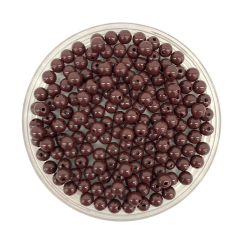 MIÇANGA PULSEIRA BOLA MARROM ESCURO - 8MM - 20 GRAMAS - comprar online