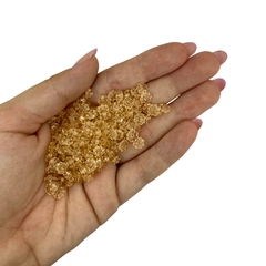 MINI FLOR CURVADA ARAMADO BEGE - 6MM - 20 GRAMAS - comprar online