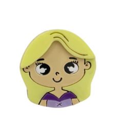 APLIQUE RAPUNZEL BUSTO ACRÍLICO ADL - 2 UNIDADES - Aplique de Laço
