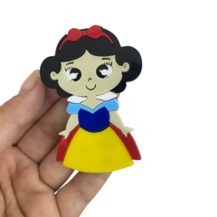 APLIQUE PRINCESA BRANCA DE NEVE ACRÍLICO ADL - 7CM - 1 UNIDADE - comprar online