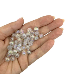 MIÇANGA PULSEIRA BOLHA DE SABÃO CRISTAL IRISADA - 8MM - 20 GRAMAS - comprar online