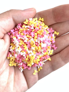 APLIQUE CONFETE MINI LACINHO - 10 GRAMAS - comprar online