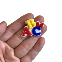 APLIQUE ABC LAÇO PEQUENO EMBORRACHADO YAMA - 2 UNIDADES - comprar online