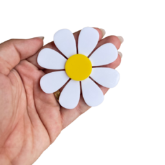 APLIQUE FLOR MARGARIDA BIG 2 ACRÍLICO ADL - 7CM - 1 UNIDADE - comprar online