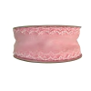 FITA ORGANZA BORDA ARREDONDADA - ROSA - 38MM - 1 METRO - comprar online