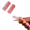 BICO DE PATO ACRÍLICO ONDULADO - ROSA CHICLETE - 2 UNIDADES - comprar online