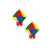 APLIQUE BALÃO LAÇO EMBORRACHADO - SÃO JOÃO - 3,5CM - 2 UNIDADES - comprar online