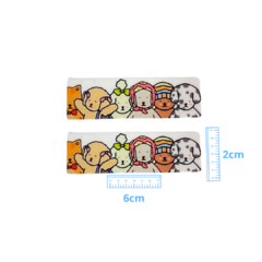 CLIP BOBBIE GOODS 3 ACRÍLICO ADL - 2CM - 2 UNIDADES - comprar online
