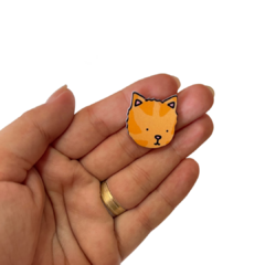 APLIQUE BOBBIE GOODS ACRÍLICO ADL - TIGRE - 3CM - 2 UNIDADES na internet