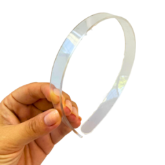 TIARA BOBBIE GOODS TRANSPARENTE ACRILICO ADL - 1 UNIDADE - comprar online