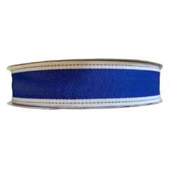FITA PESPONTADA CADARÇO - 38MM - AZUL ROYAL - 1 METRO - comprar online